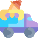 food and restaurant,transportation,vehicle,food truck,van,ice cream,ice cream truck